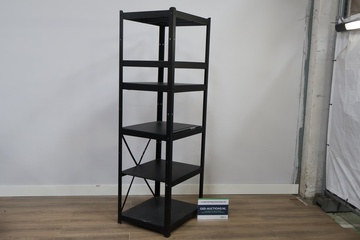 Afbeelding van Zwarte metalen Stellingkast - Ikea