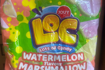 Afbeelding van Watermeloen marshmellows 1 omdoos van 10x150g (B01)
