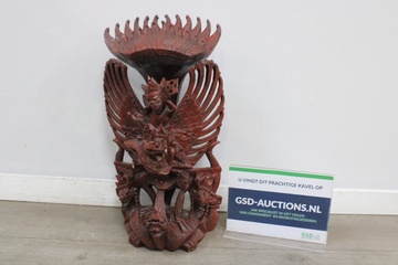 Afbeelding van Houten Garuda-Vishnu Balinees Sculptuur