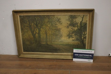 Afbeelding van Landschapsschilderij van W.Alberts