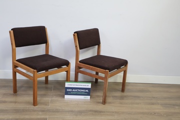 Afbeelding van Set van 2 vintage Pastoe SA07 stoelen - Cees Braakman