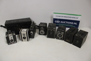 Afbeelding van Vintage boxcamera's en toebehoren