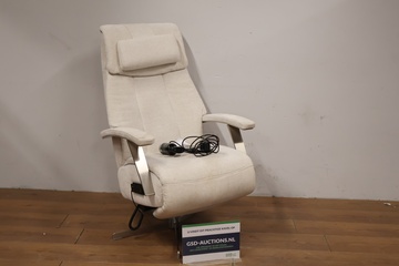 Afbeelding van Beige luxe Elektische relaxfauteuil - Prominent