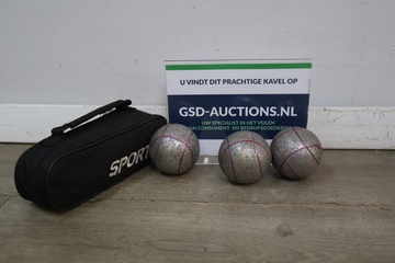 Afbeelding van Set jeu de boules ballen met draagtas SportX