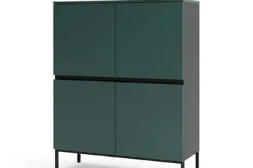 Afbeelding van Selsey Bemmi - Hoge kast - 100 cm - Donkergroen
