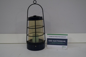 Afbeelding van Sfeerlamp met metalen frame/Lantaarn'