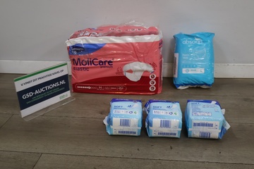 Afbeelding van Molicare premium en Absorin inlegger pakketten