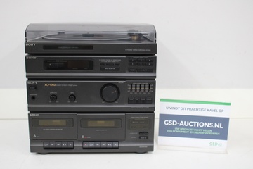Afbeelding van Sony XO-D82 stereo set met draaitafel en cassette deck