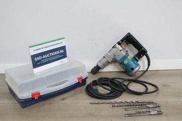 Afbeelding van Boormachine met bits en opbergkoffer