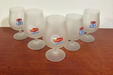Afbeelding van IJs thee Glazen 5 stuks