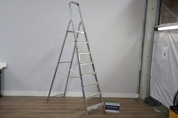 Afbeelding van Grote aluminium ladder