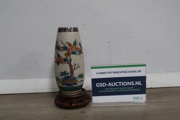 Afbeelding van Antieke Japanse Satsuma vaas