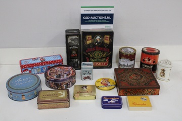 Afbeelding van Mix van diverse vintage blikken