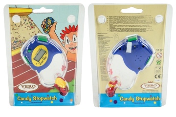 Afbeelding van 5x Vero Candy stopwatch op batterij kids