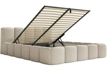 Afbeelding van Cloudy gestoffeerd bed (180x200 cm) Legend 2 met opbergruimt