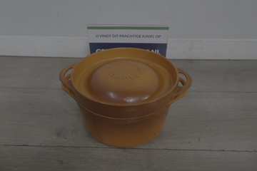 Afbeelding van Bruine braadpan met deksel