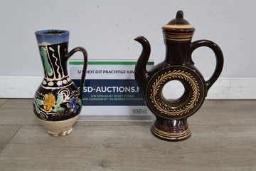 Afbeelding van Set van 2 decoratieve vazen''