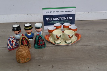 Afbeelding van Sieraadhouders en eierdopjes set - Vintage