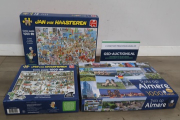 Afbeelding van Puzzels Jan van Haasteren en Trots op Almere