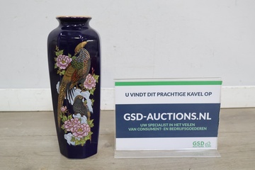 Afbeelding van Decoratieve vaas met vogelschildering