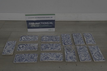 Afbeelding van Set Antieke tegelstukken