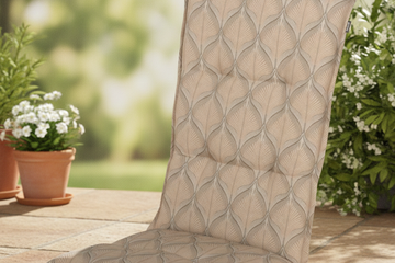 Afbeelding van 2 stuks Hartman Vince Caramel 123x50x8 Hoge Rug kussen