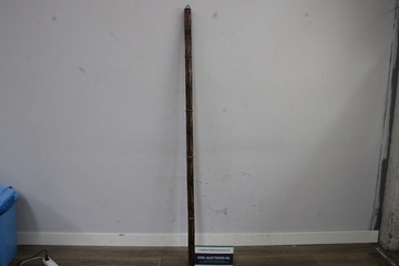 Afbeelding van Langwerpige decoratieve houten stok