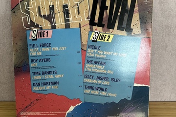 Afbeelding van Lp vinyl street level niet getest!