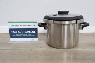 Afbeelding van RVS snelkookpan met deksel