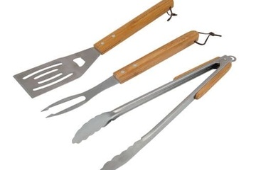 Afbeelding van Barbeque Rvs bakset 3delig