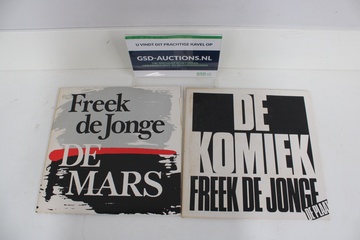 Afbeelding van 2 LP's van Freek de Jonge'
