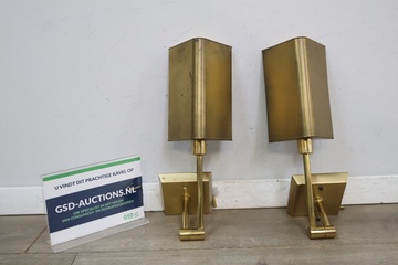 Afbeelding van Set van twee vintage wandlampen