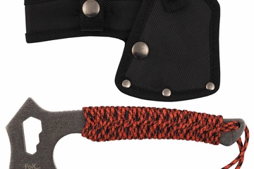 Afbeelding van Fox outdoor redrope tomahawk bijl met nylon schede
