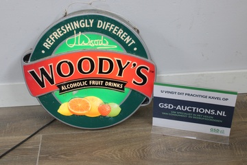 Afbeelding van Electrisch reclamebord Woody's