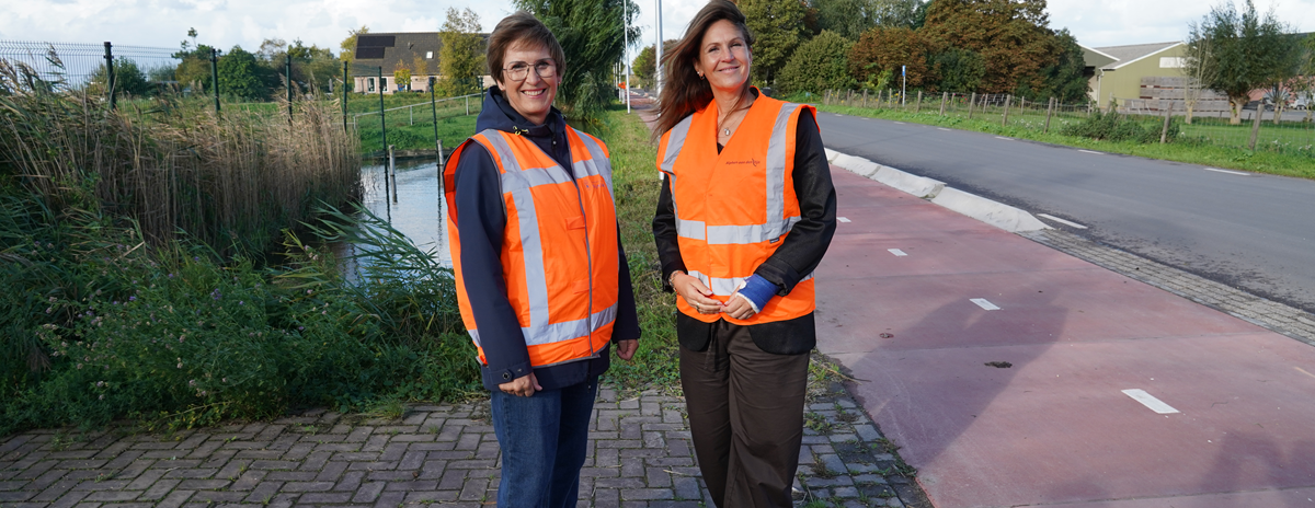 Marjon Verkleij en Chantal van den Berg