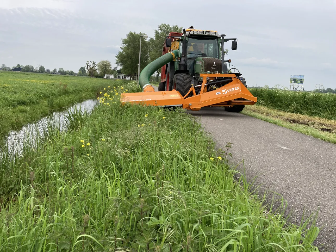 Actiefoto maaien