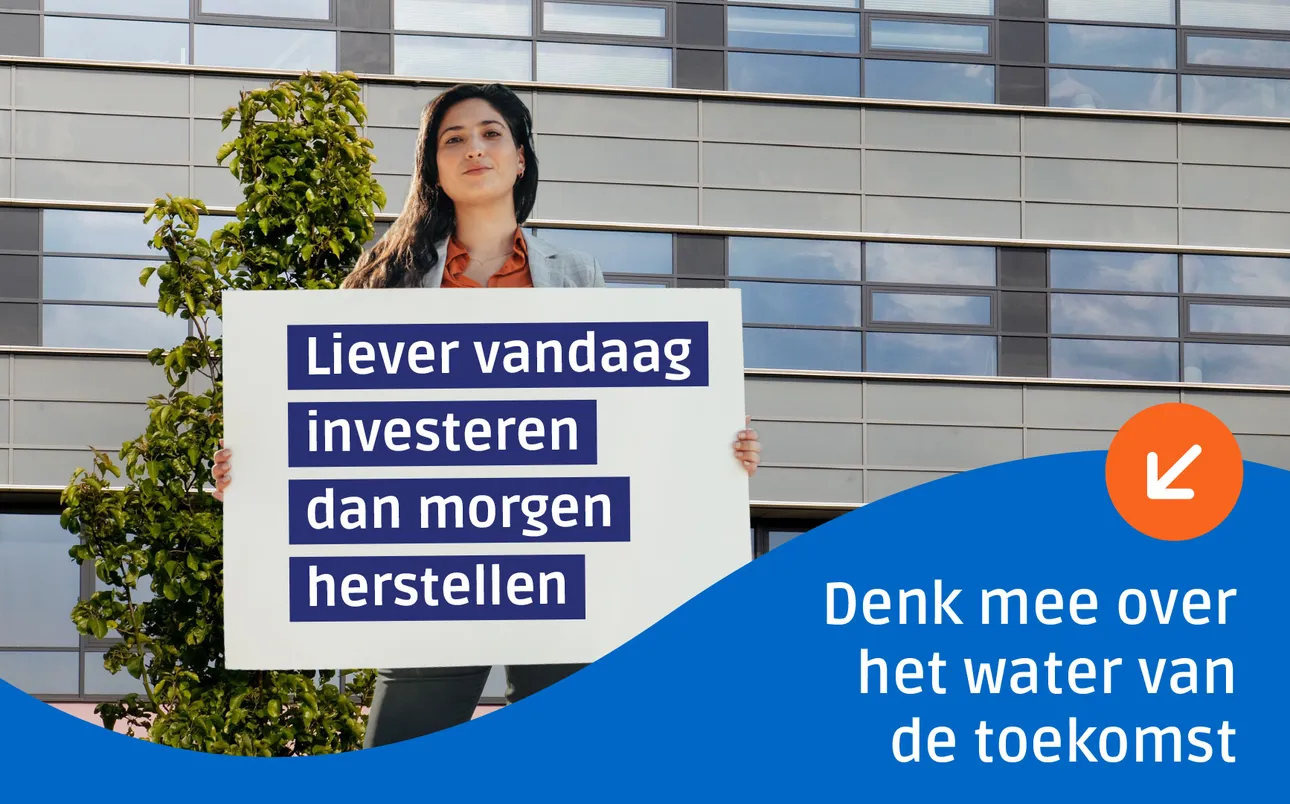 Tekst in beeld: liever vandaag investeren dan morgen herstellen
