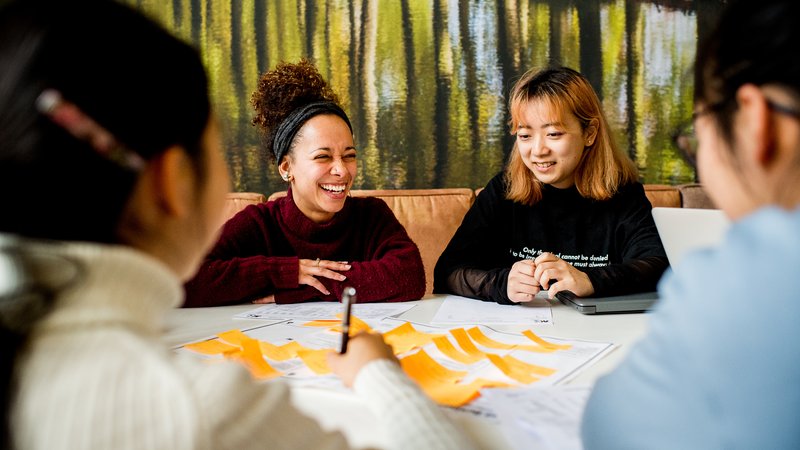HVHL-IAT-studenten-lachen-samenwerken