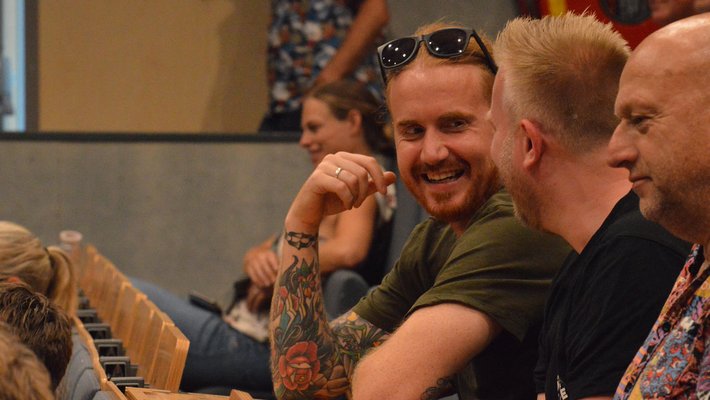 Opening hogeschooljaar LWD collega's in zaal