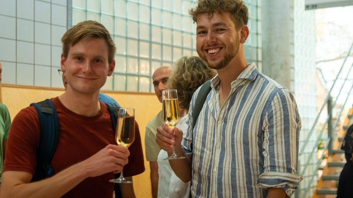 Opening hogeschooljaar Velp studenten proosten