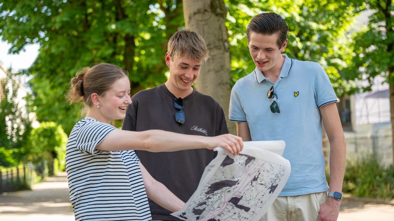 Studenten Mens & Natuur van Hogeschool Van Hall Larenstein