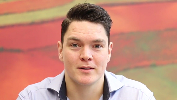 Bjard Schoots, student Bedrijfskunde en Agribusiness