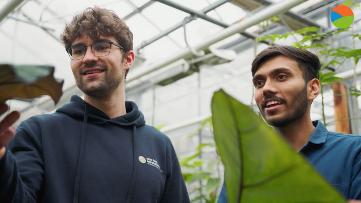 Twee studenten International Agribusiness & Trade HVHL