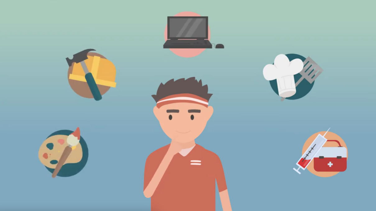 Video van NOCNSF voor topsporters over studiekeuze