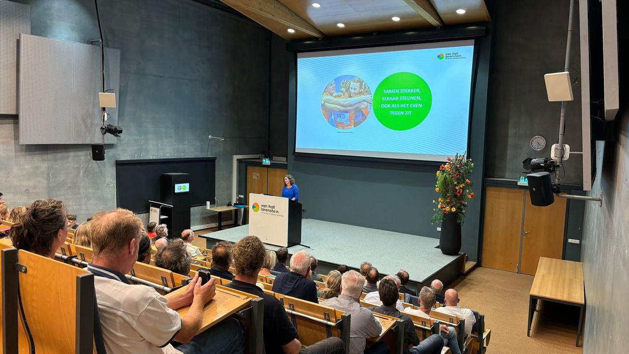 Opening hogeschooljaar LWD Anneke spreekt