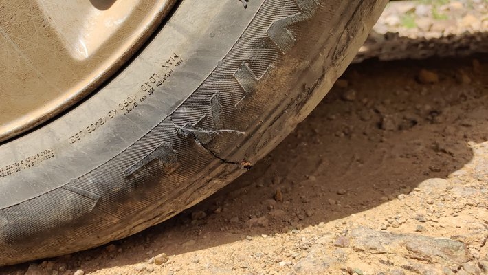 flat tire