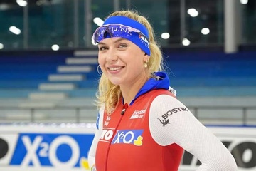 Afbeelding van Schaatsclinic met het hele schaatsteam X²O Badkamers met o.a. Pien Hersman & Joy Beune op zaterdag 6 maart (4 personen)