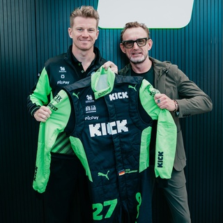 Image of Nico Hulkenberg's Race Suit, worn during the F1 Dutch Grand Prix 2025 - signed