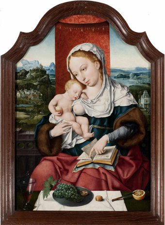 Joos van Cleve, Maria met kind, ca 1525. Museum Catharijneconvent