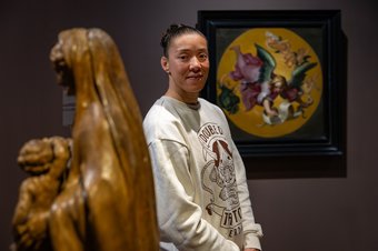 16. Germaine de Randamie, gastcurator tentoonstelling Zin in... Acht bijzondere verhalen over kunst, foto Femke Lockefeer